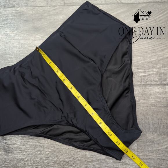 Yonique Blouson Tankini Swimsuit Size M - Picture 6 of 7